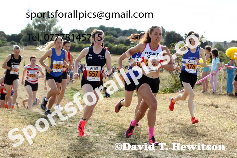 Senior womens 2021 North Eastern League, Wrekenton, Low Fell, Gateshead. Photo: David T. Hewitson/Sports for All Pics